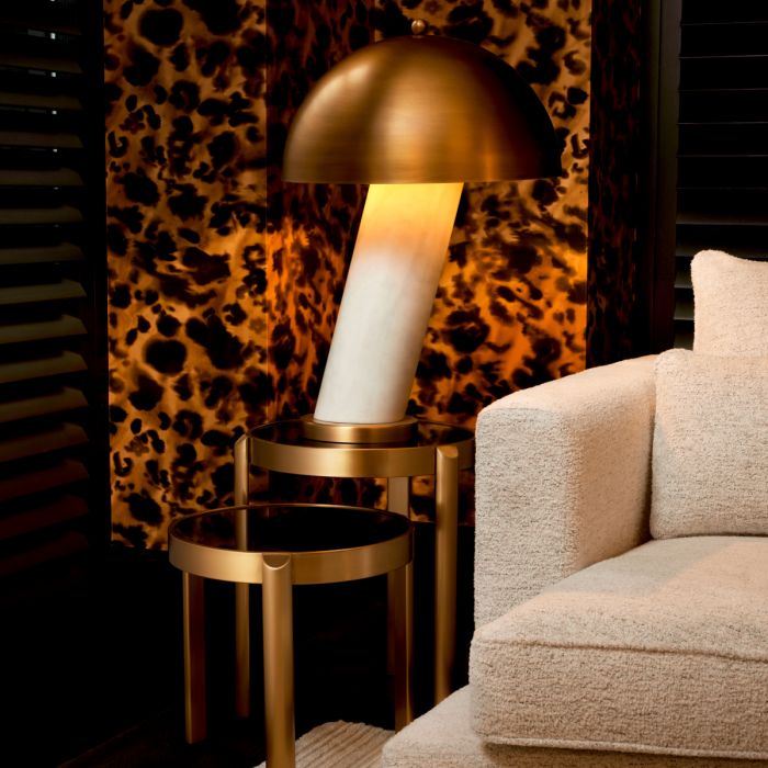 Table Lamp Daniel-White Marble