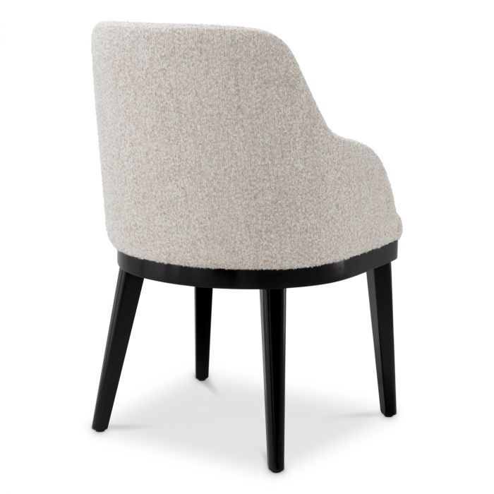 Dining Chair Costa With Arm-Beige