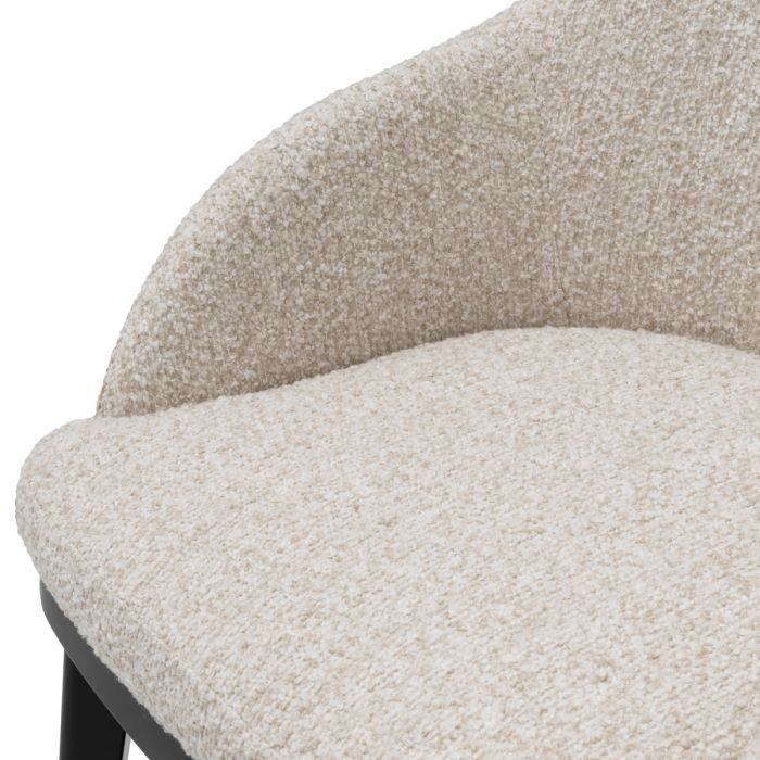 Dining Chair Costa With Arm-Beige
