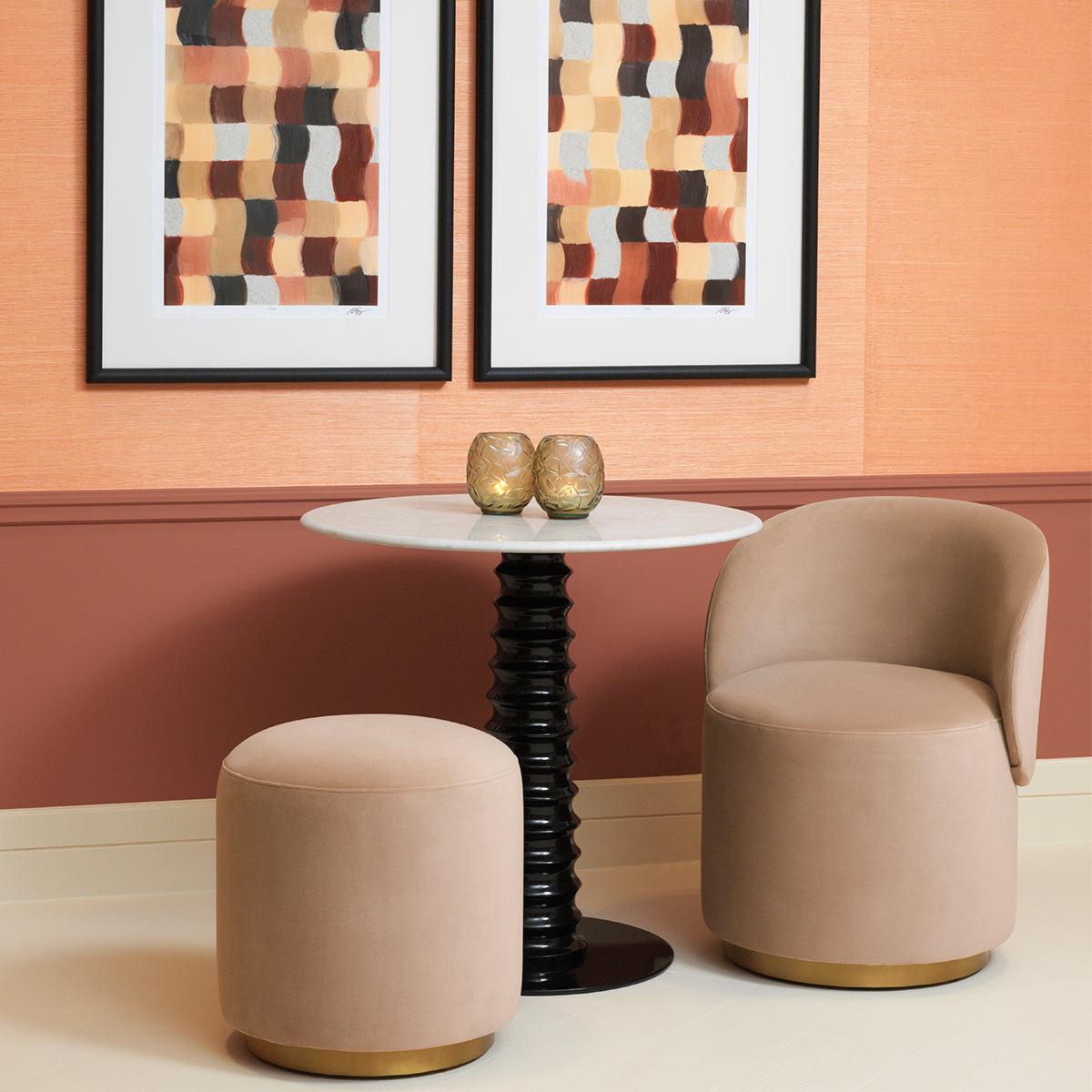 Dining Stool Greer Camel