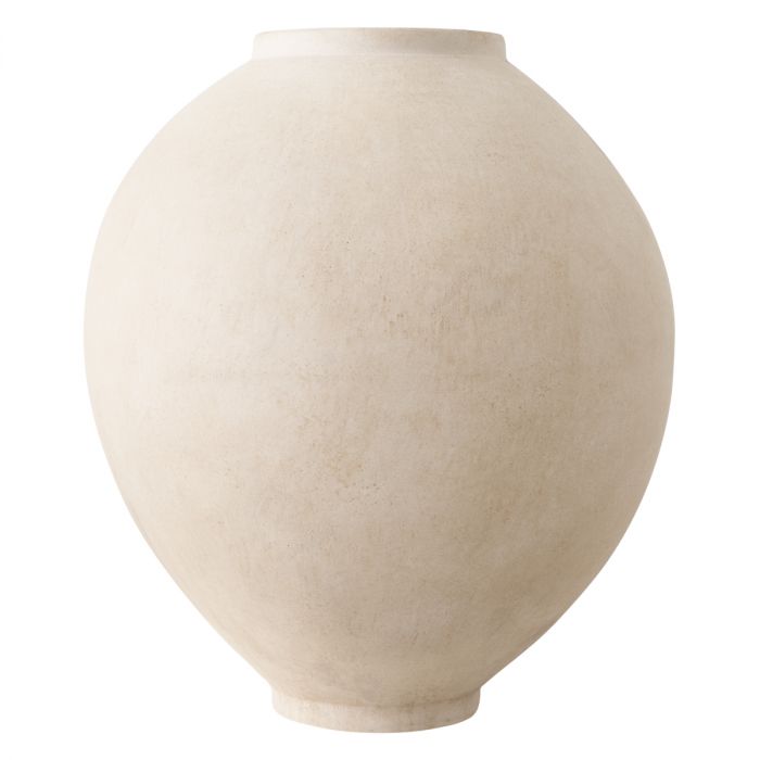 Vase Moon Jar Peach L