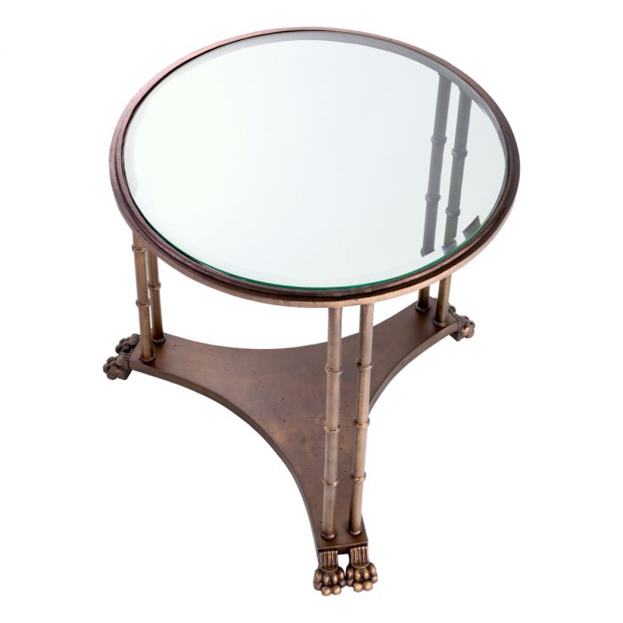 Side Table Lioness Bronze