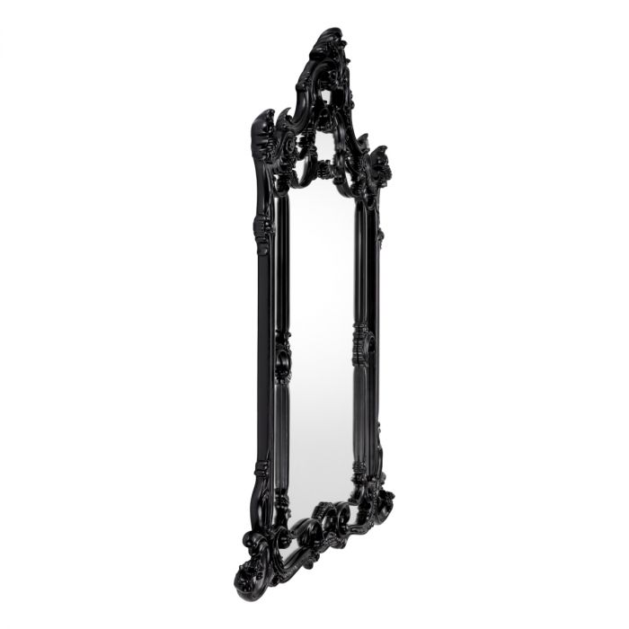 Mirror Chippendale Black
