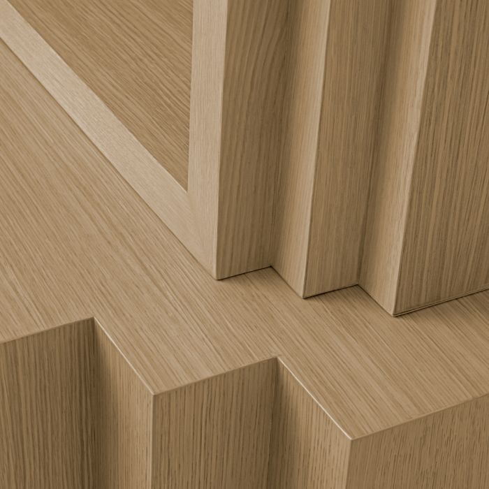 Cabinet Metropolitan L Natural Oak