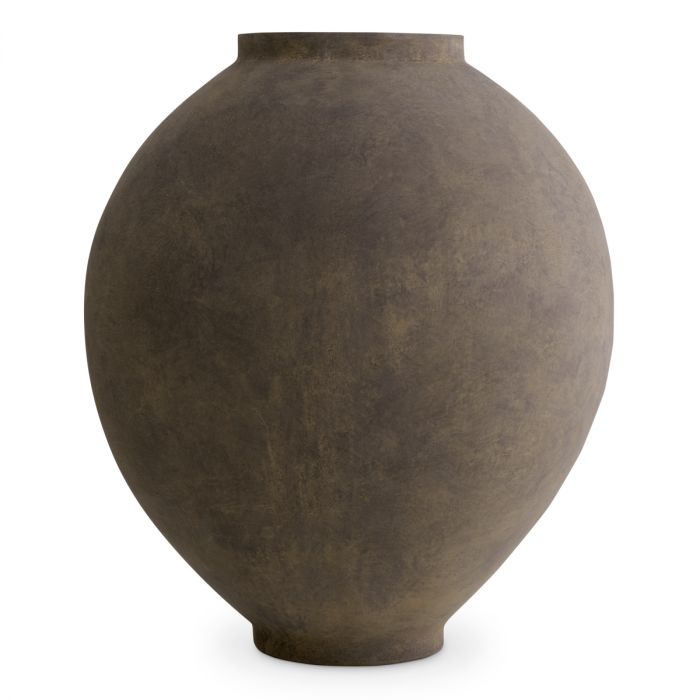 Vase Moon Jar Taupe