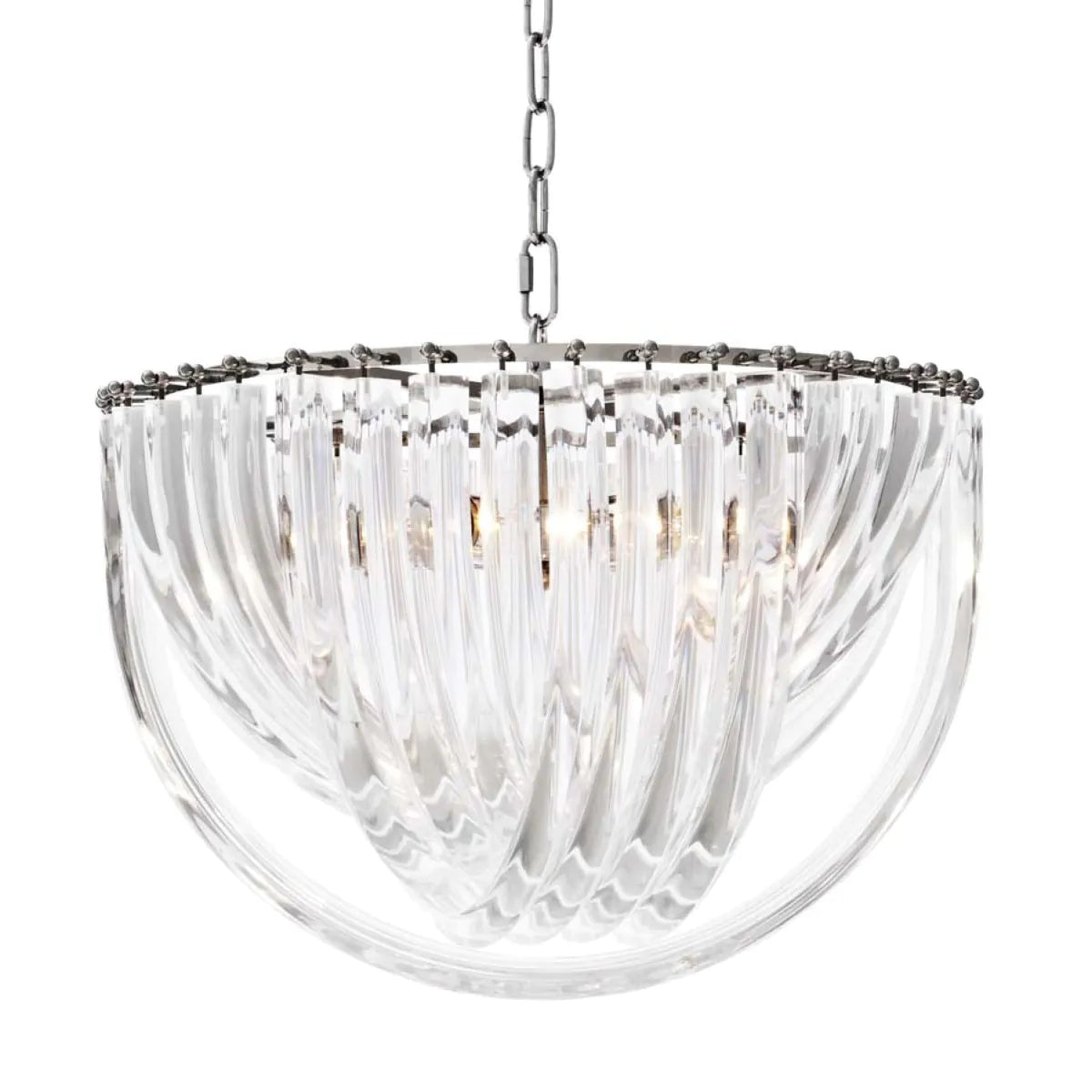 Chandelier Murano 19.5" dia x 13" H