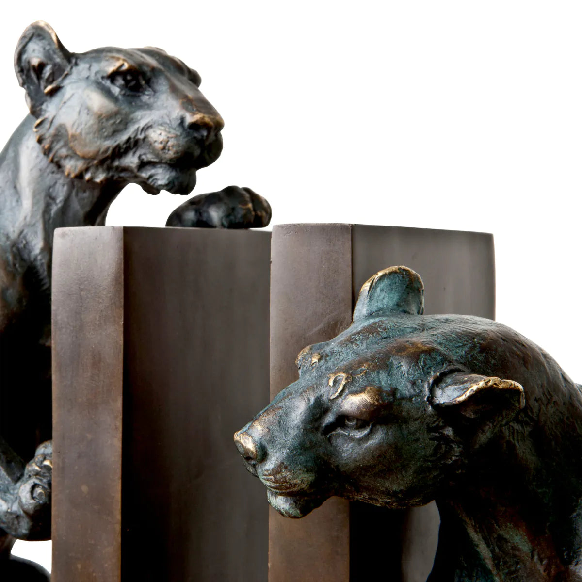 Bookend Lioness set of 2