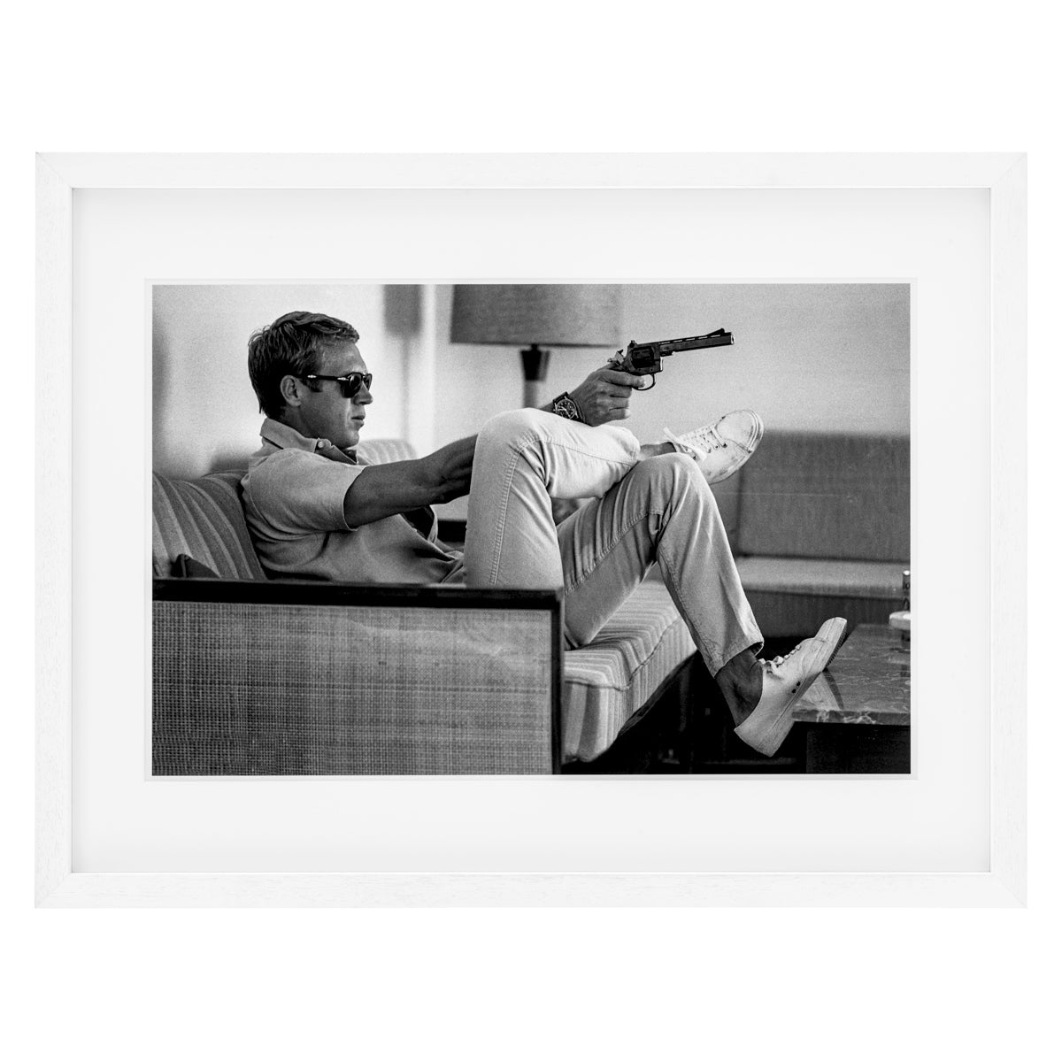 Print Steve McQueen takes Aim