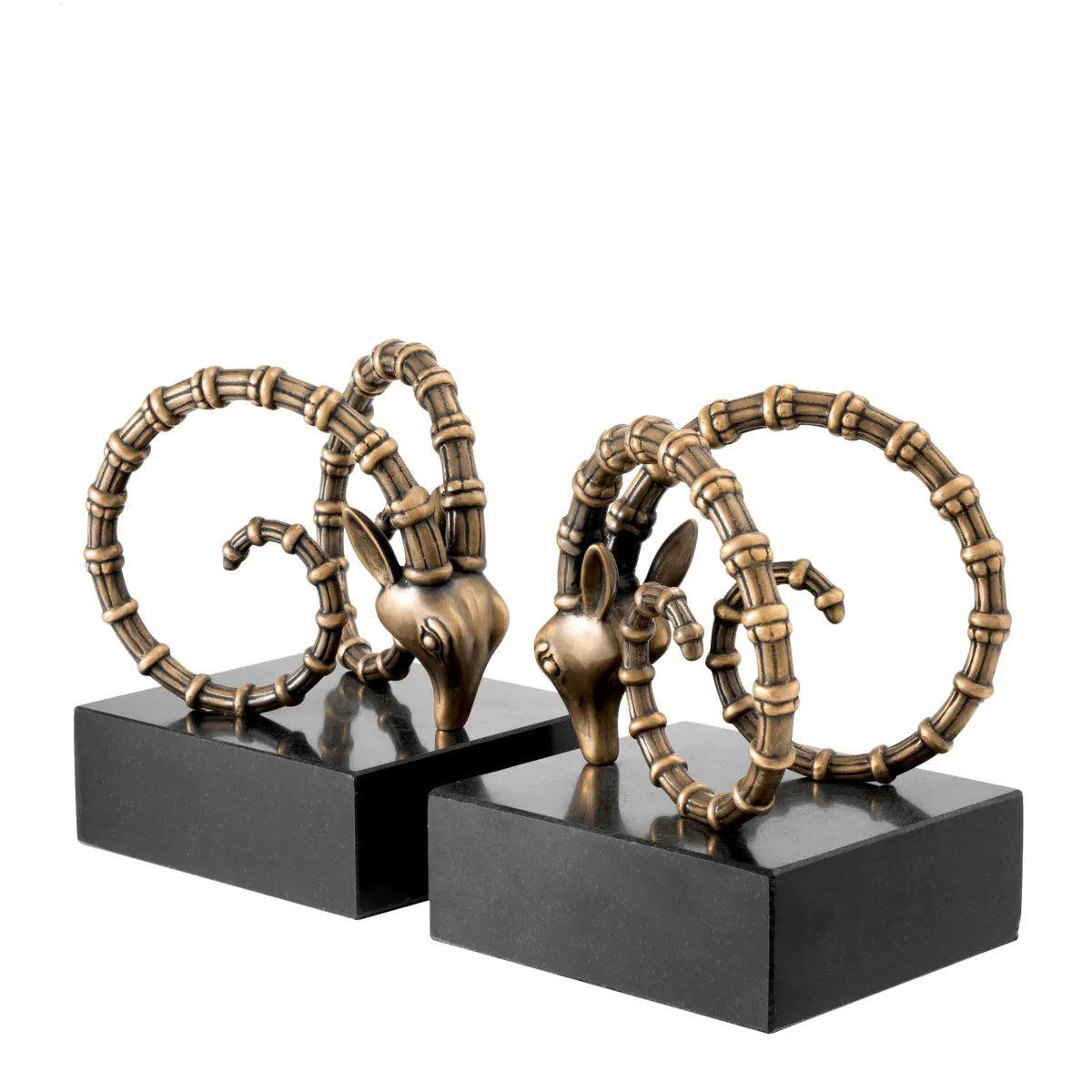 Bookend Ibex set of 2