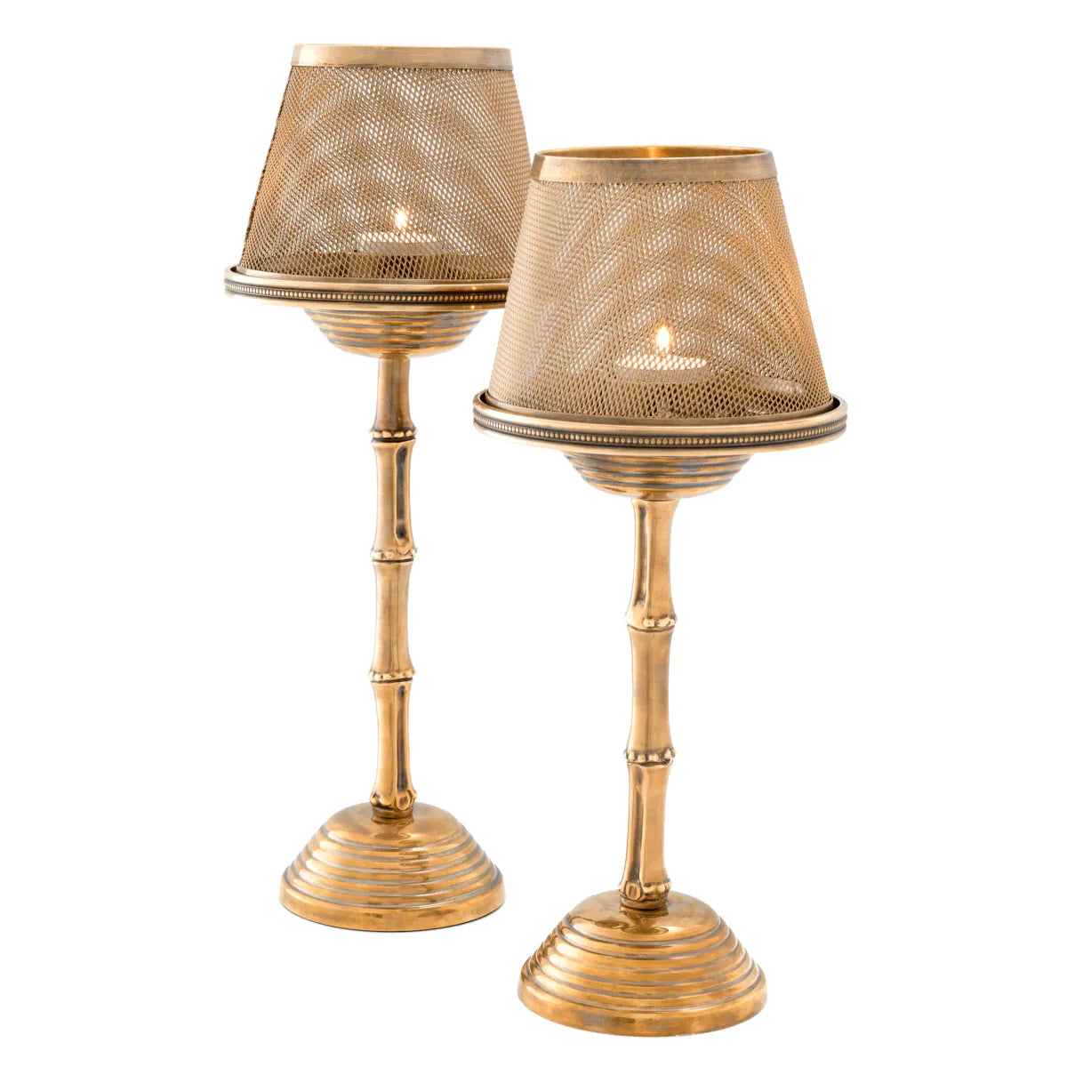 Candle Holder Gallions set of 2