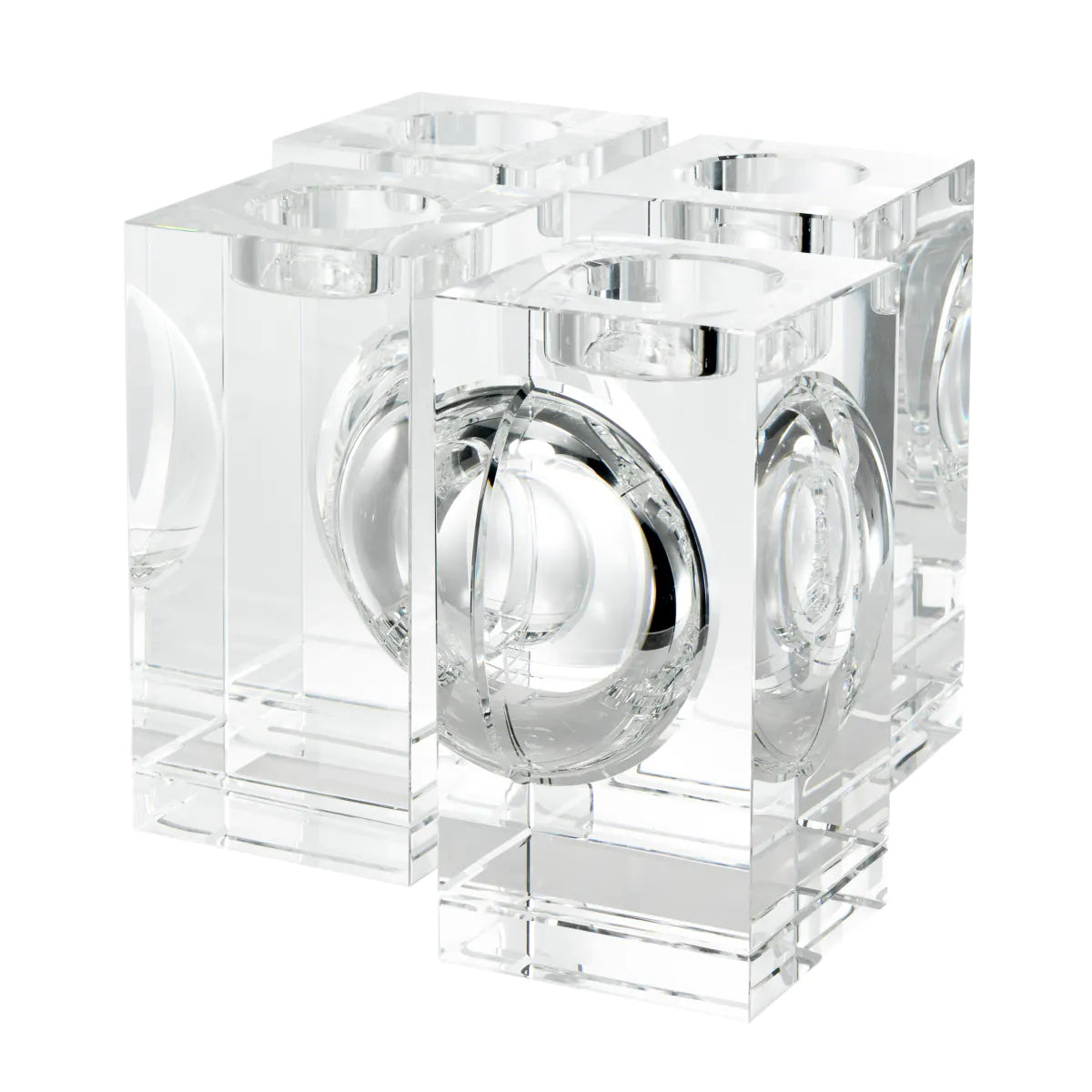 Tealight Holder Argenta set of 4