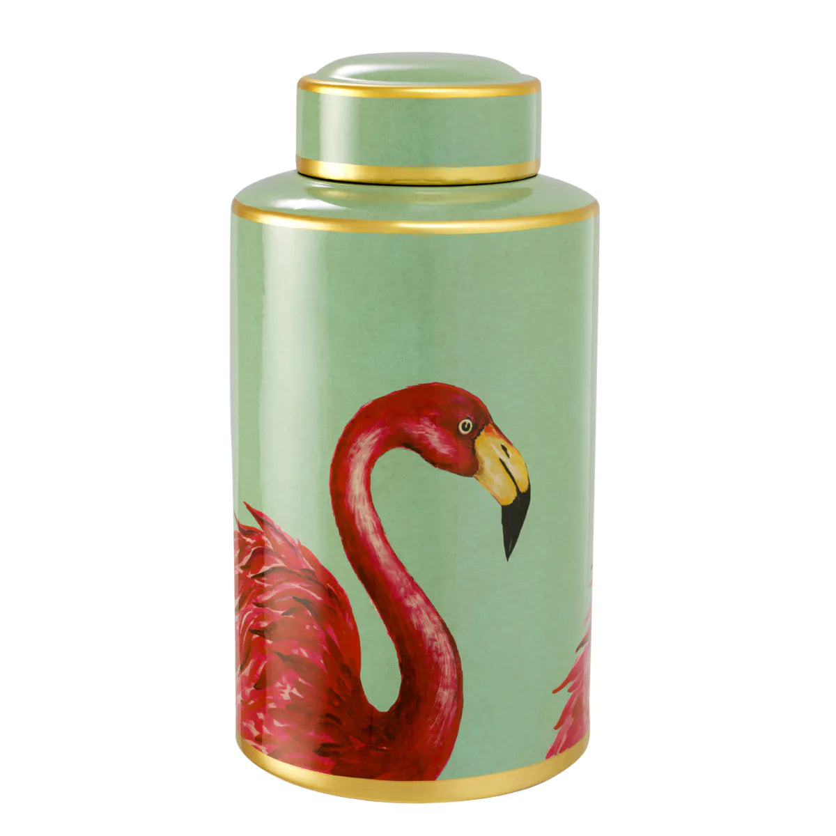 Jar Flamingo set of 2
