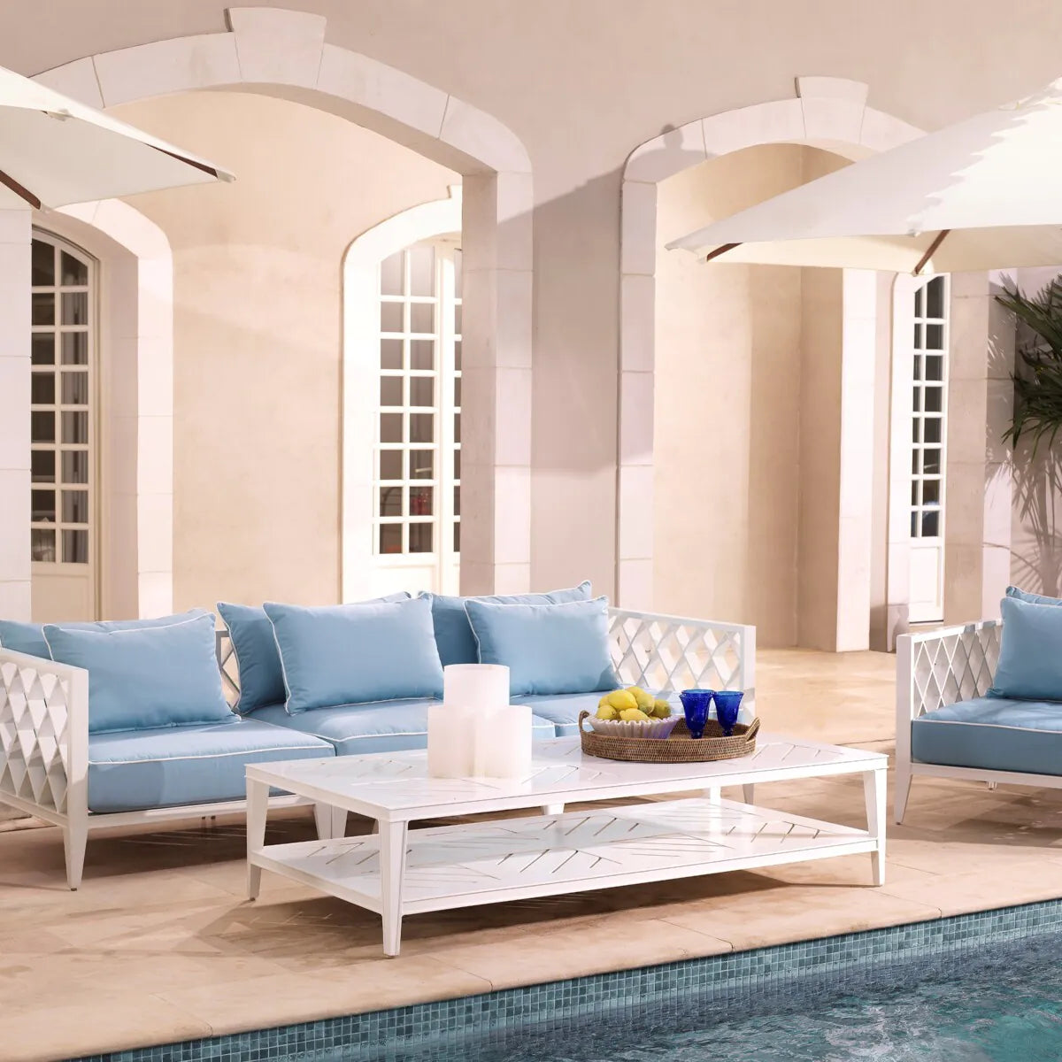 Outdoor Coffee Table Bell Rive rectangular