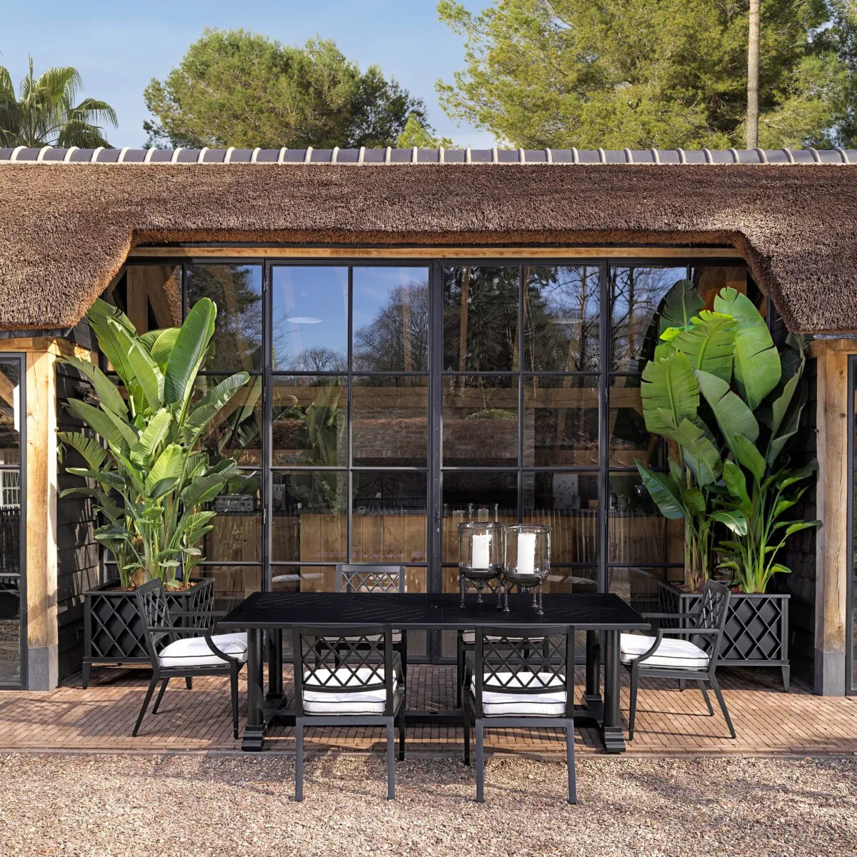 Outdoor Dining Table Bell Rive