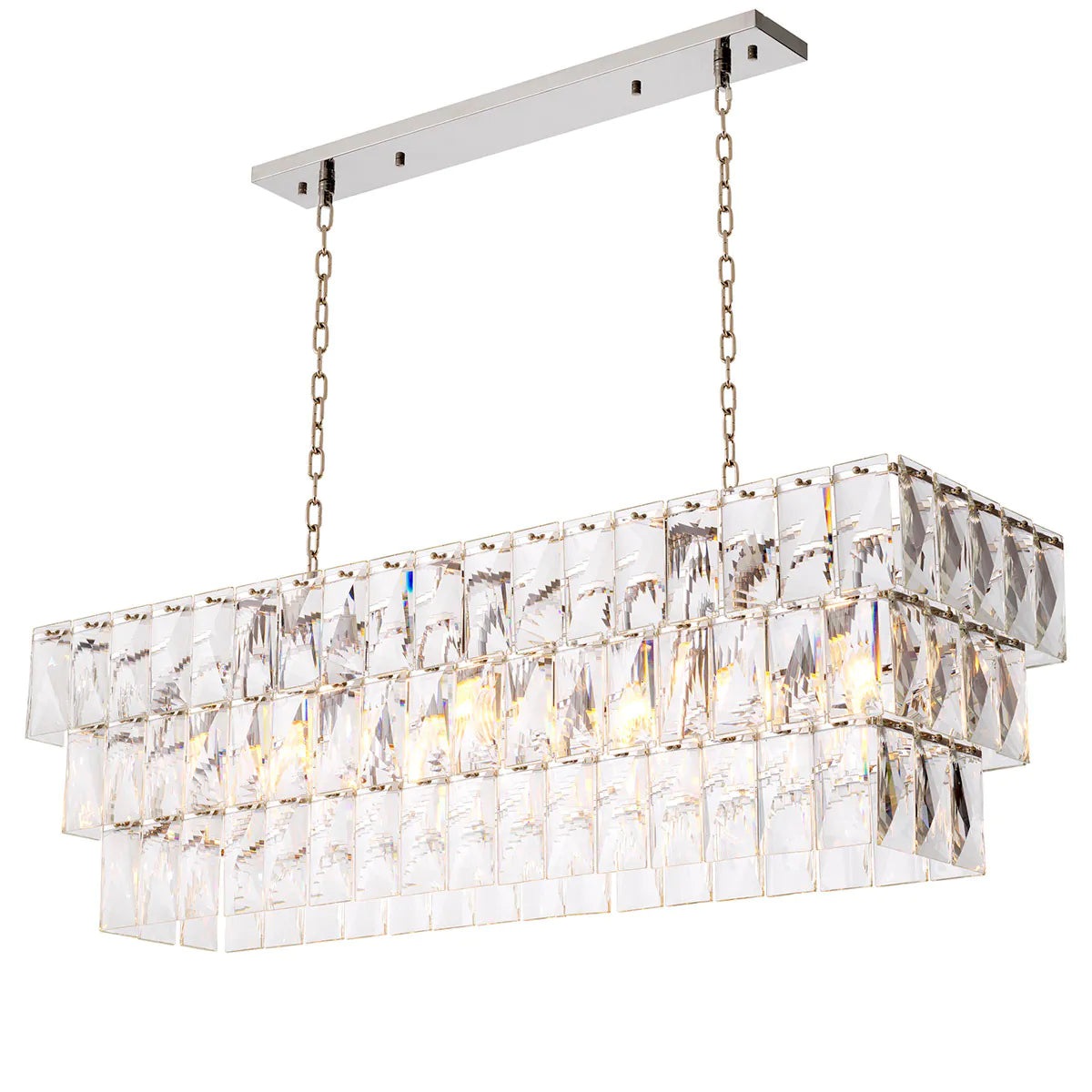 Chandelier Amazone rectangular