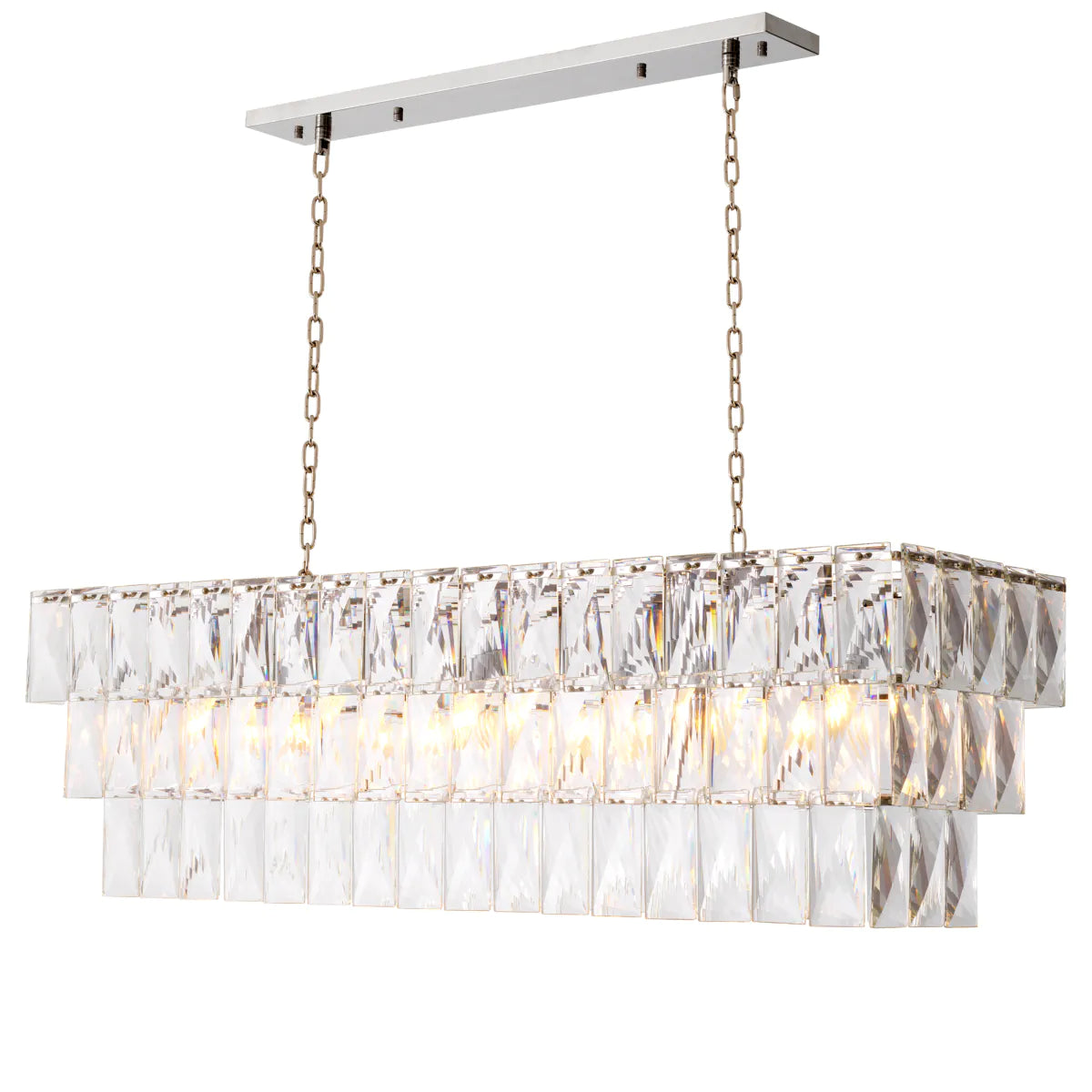 Chandelier Amazone rectangular
