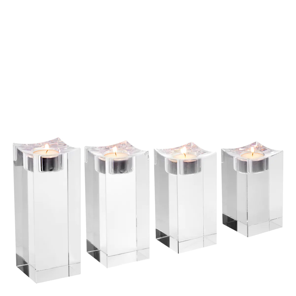 Tealight Holder Giancarlo high set of 4