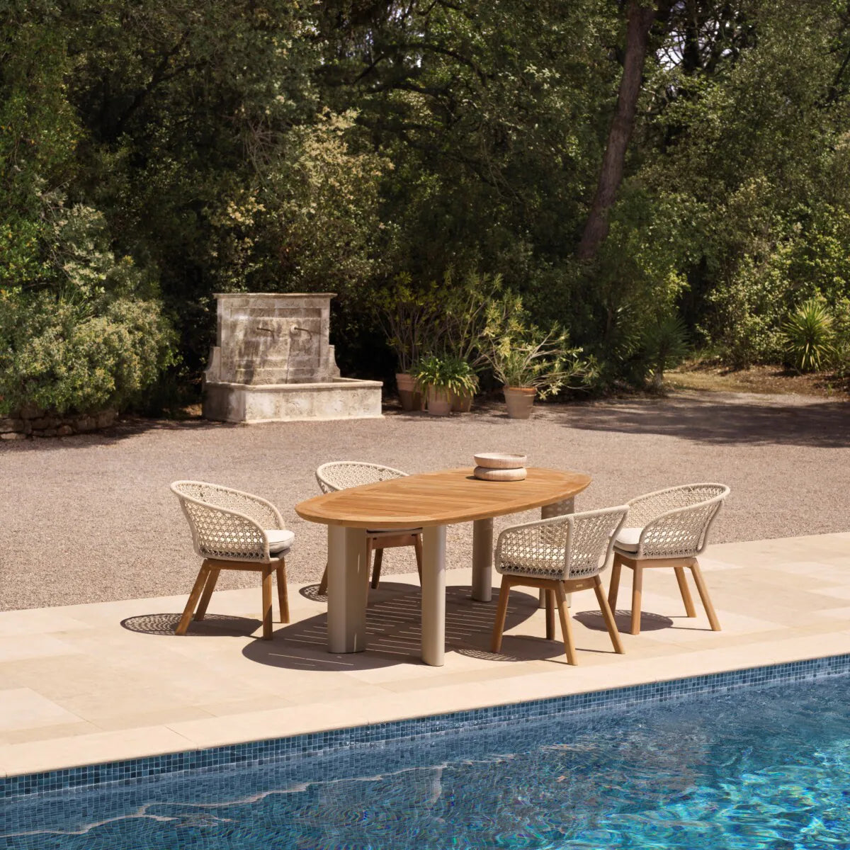 Outdoor Dining Table Free Form
