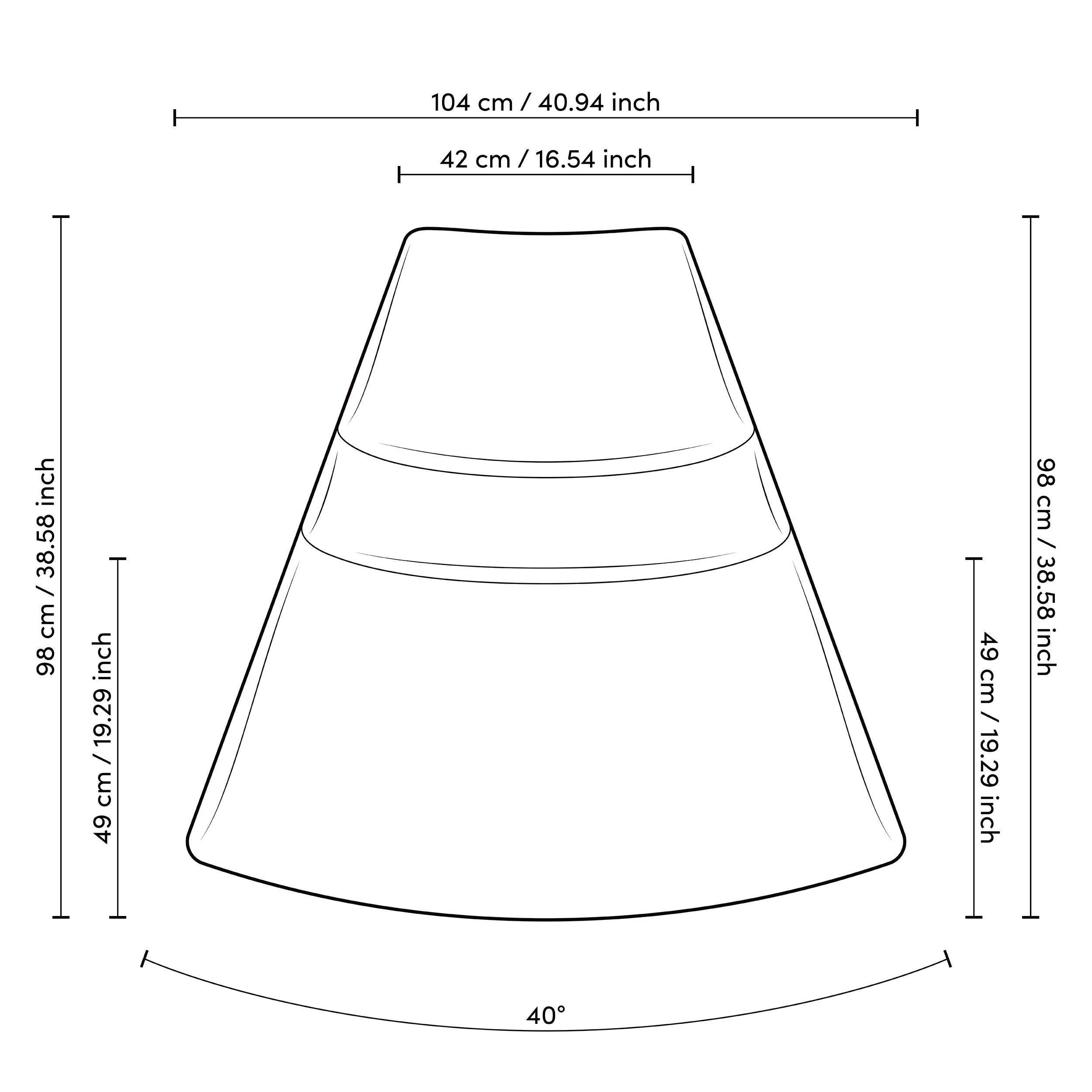 Sofa Lindau outside corner