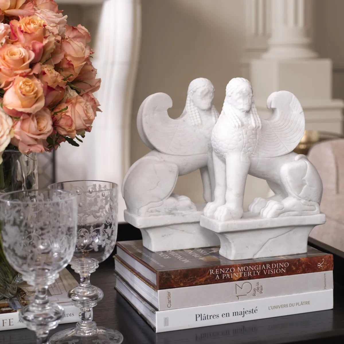 Object Sphinx set of 2