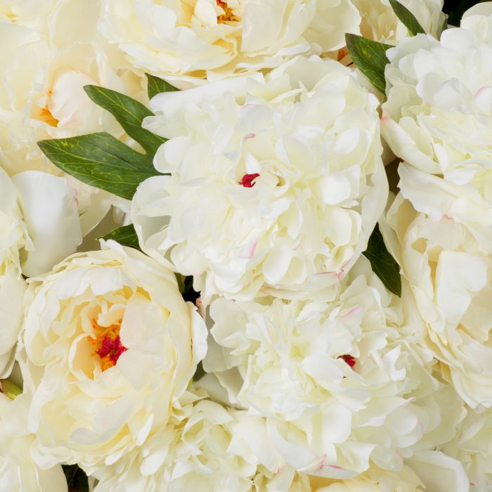 Bouquet of Peonies Real Touch 48 pcs/2 Varieties