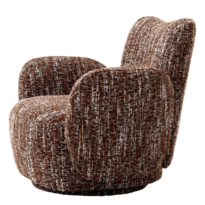 Eichholtz Merida Swivel Chair - Thumbnail 4