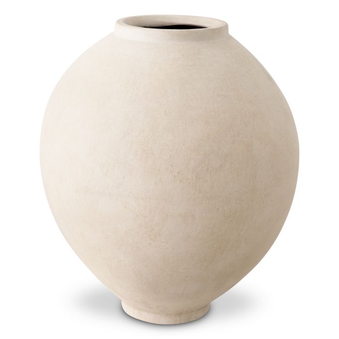 Vase Moon Jar Peach L