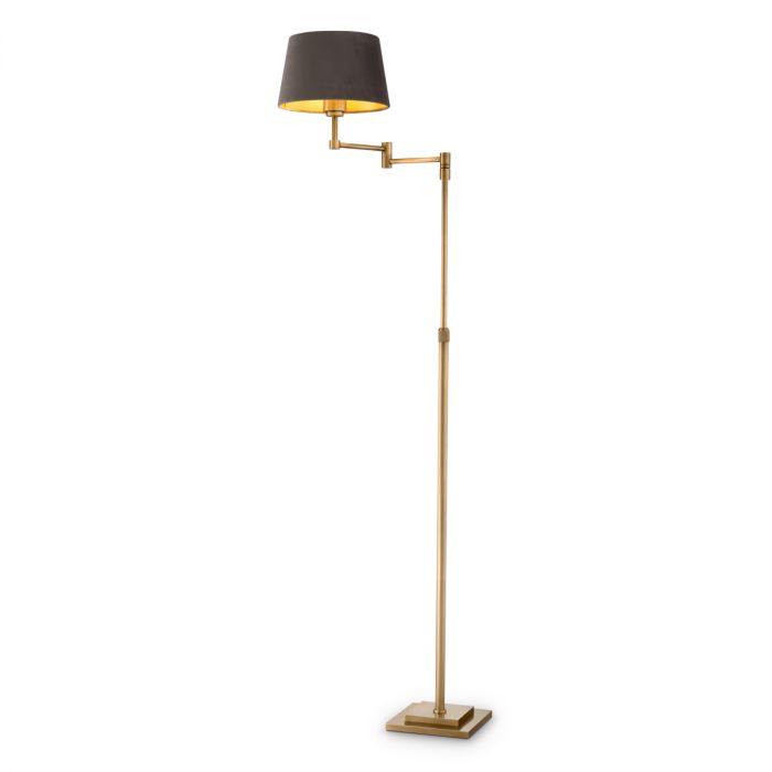 Floor Lamp Corbin Grey