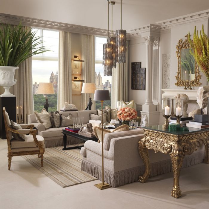 Floor Lamp Tryon Grey
