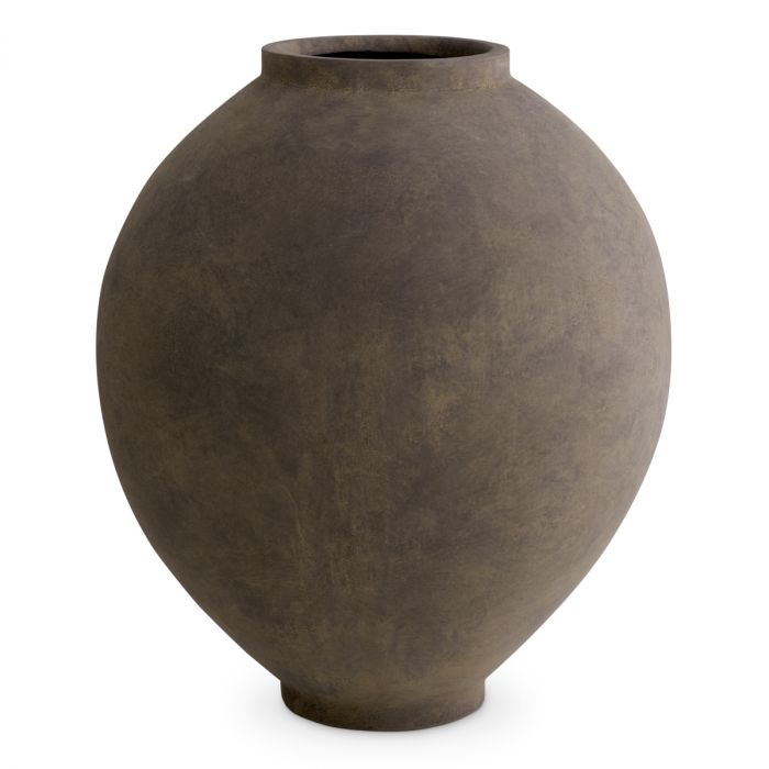 Vase Moon Jar Taupe