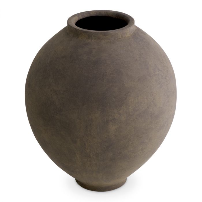 Vase Moon Jar Taupe