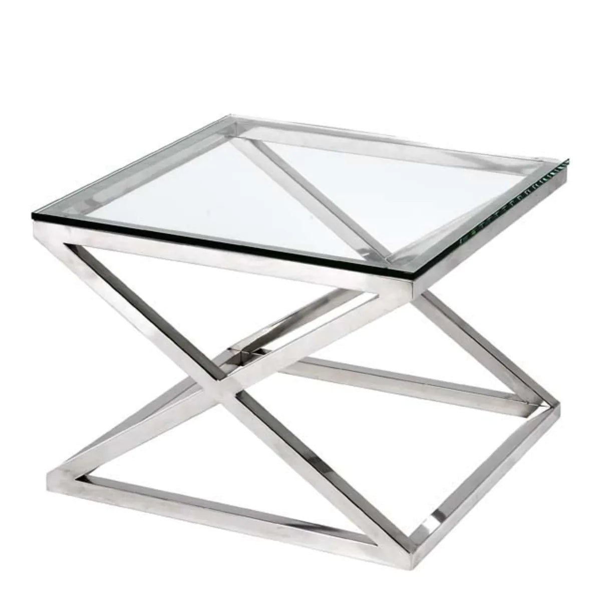 Side Table Criss Cross square