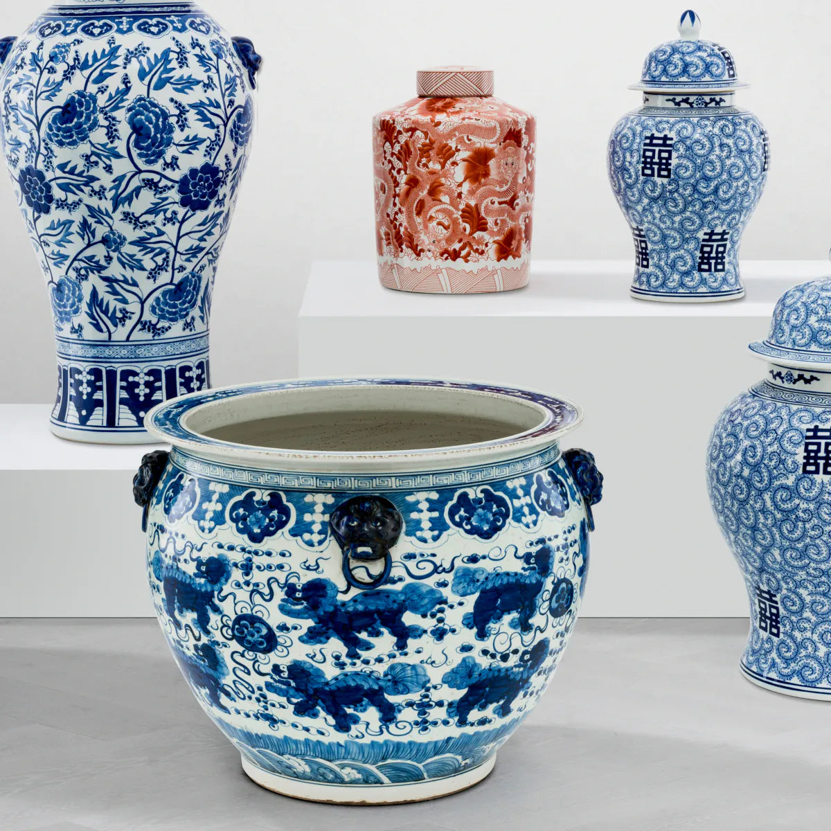 Vase Chinese Fishbowl