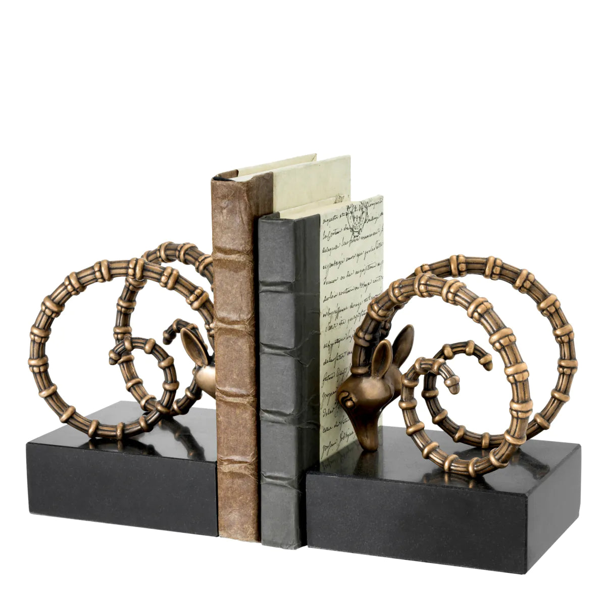 Bookend Ibex set of 2