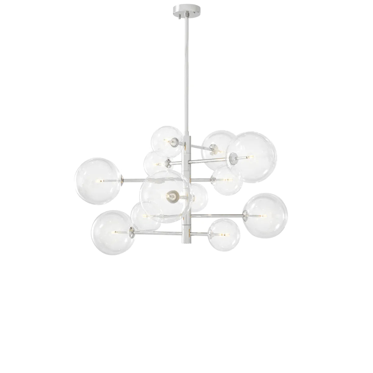 Chandelier Argento S