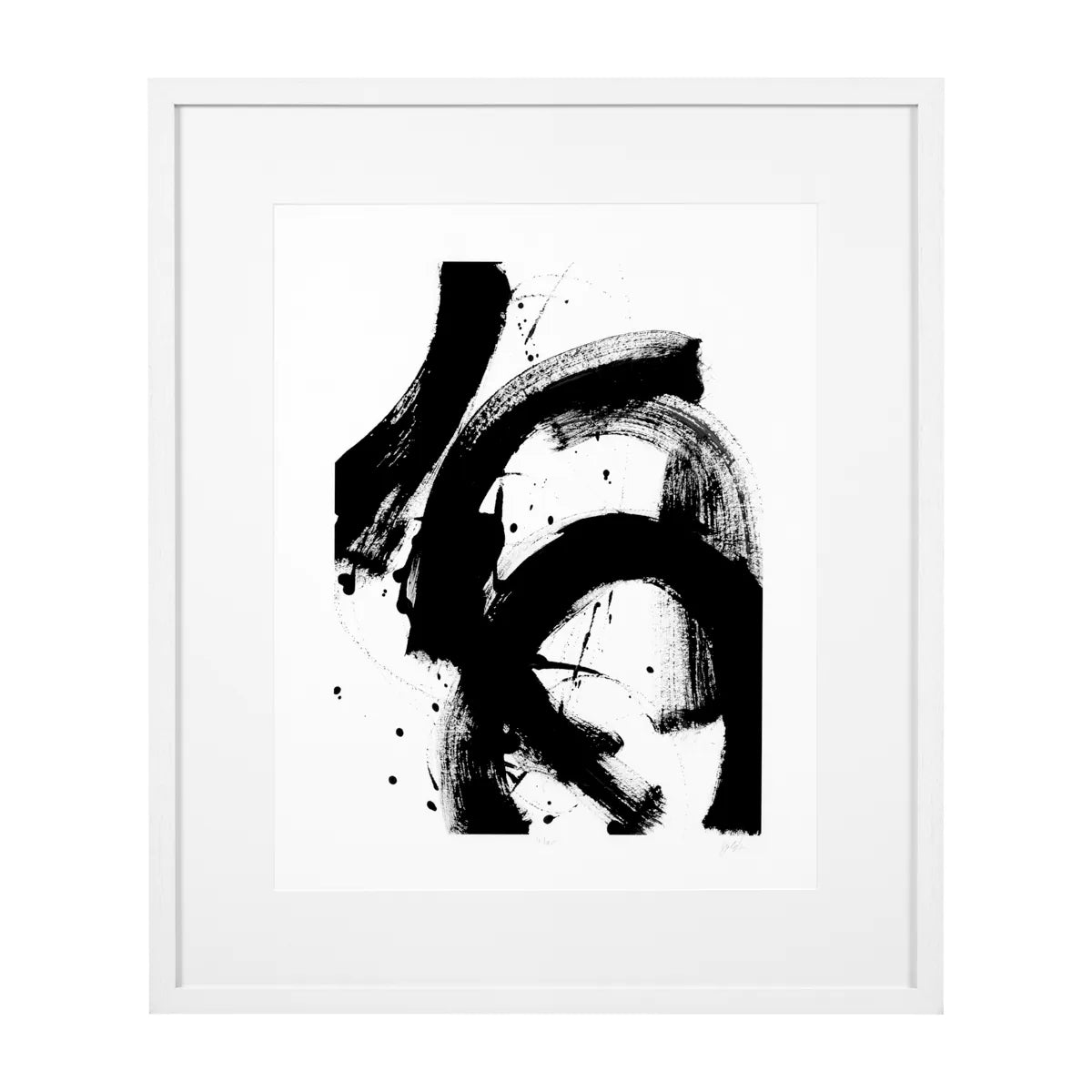 Print Onyx Gesture I
