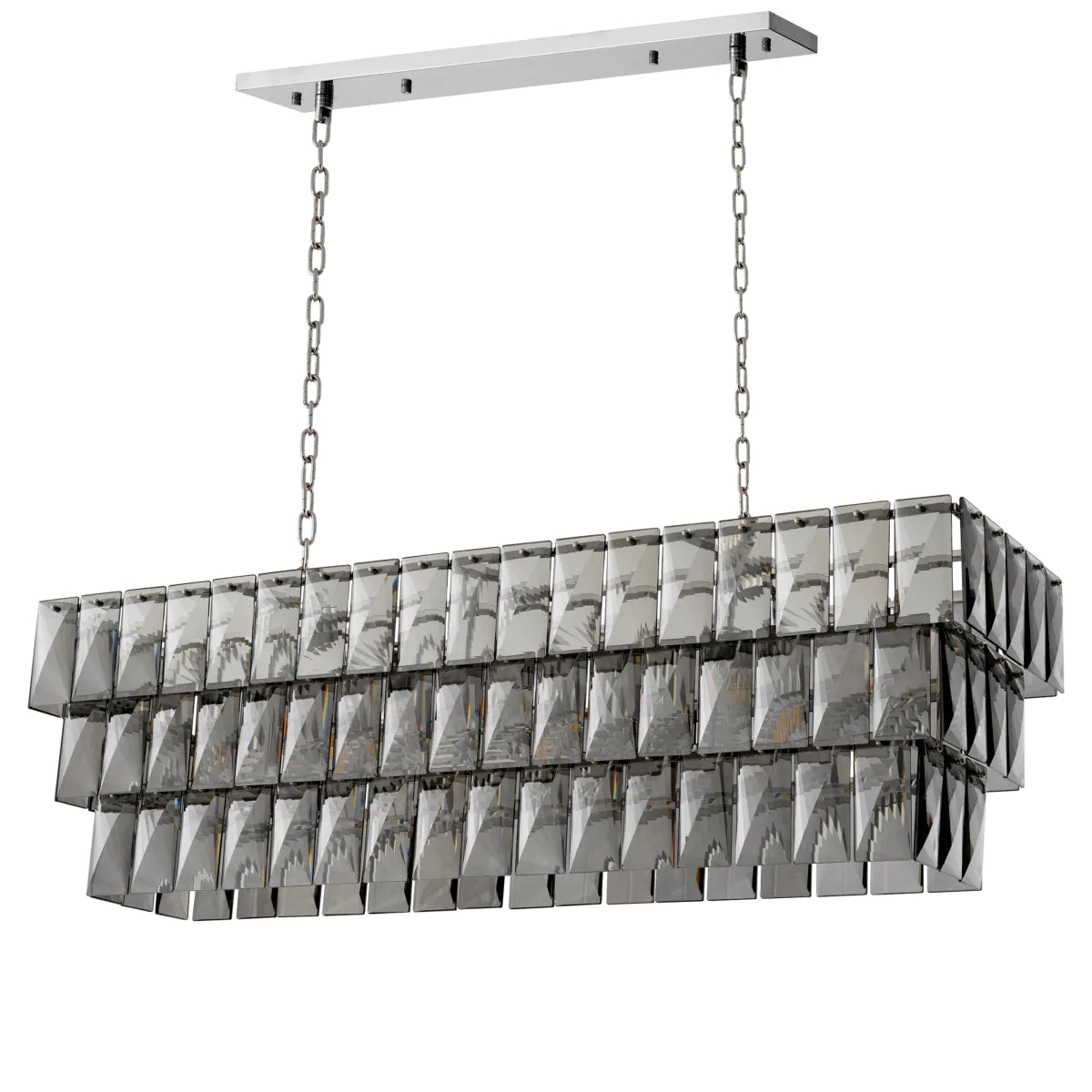 Chandelier Amazone rectangular