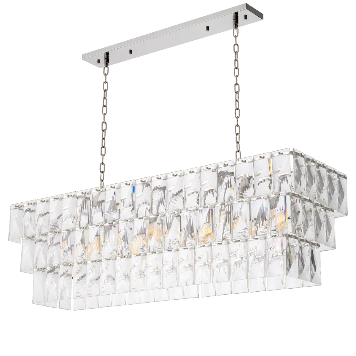 Chandelier Amazone rectangular
