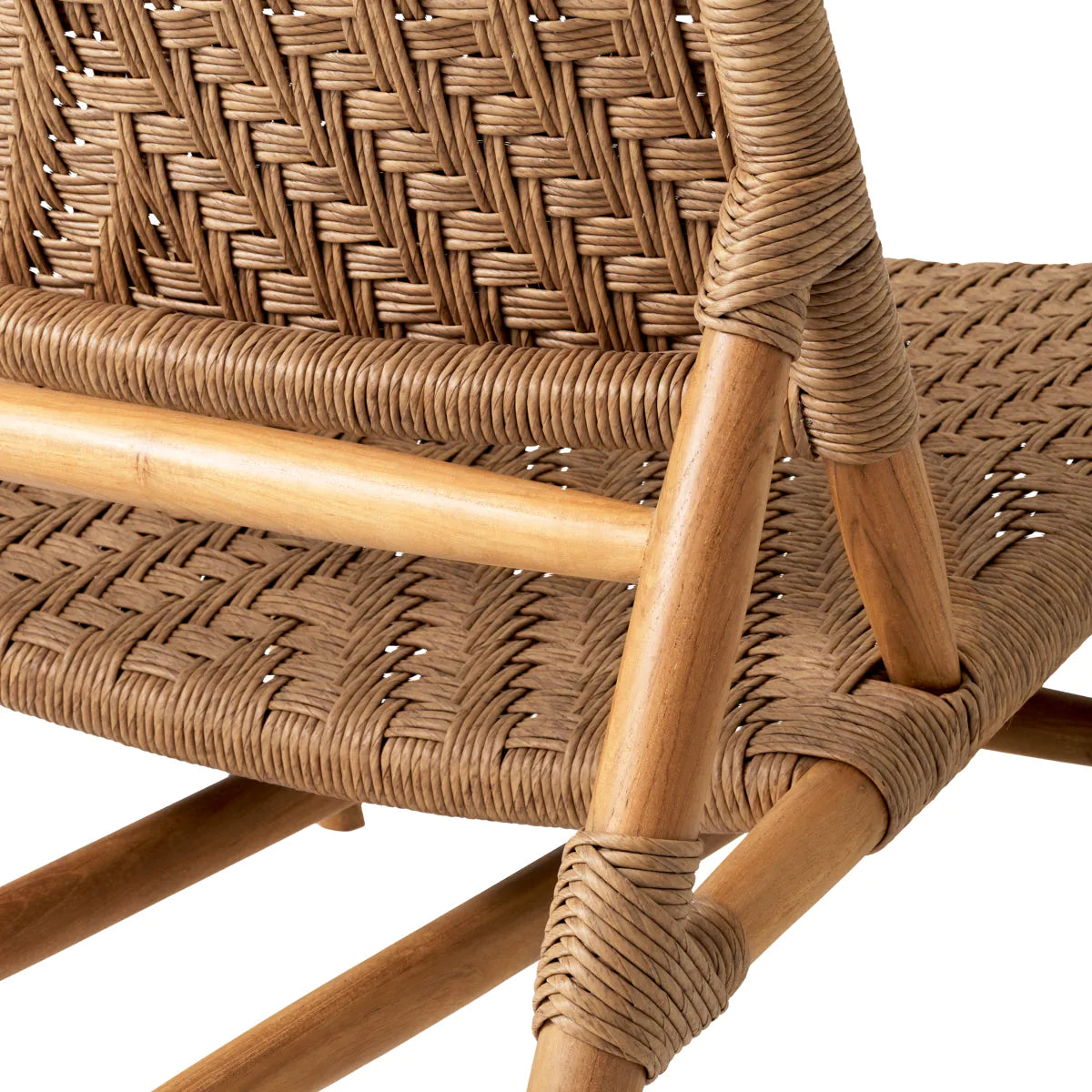 Outdoor Chair and Foot Stool Laroc