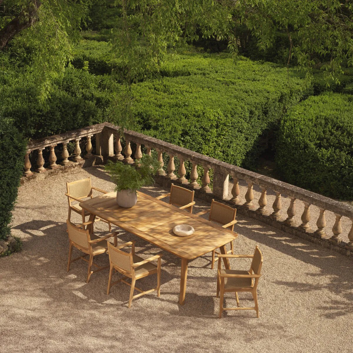 Outdoor Dining Chair Pivetti with arm