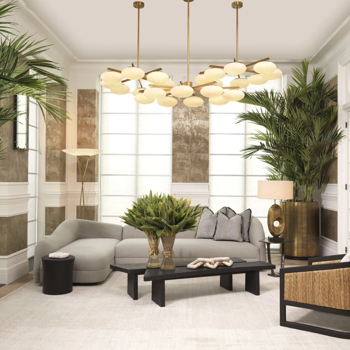 Chandelier Evergreen double